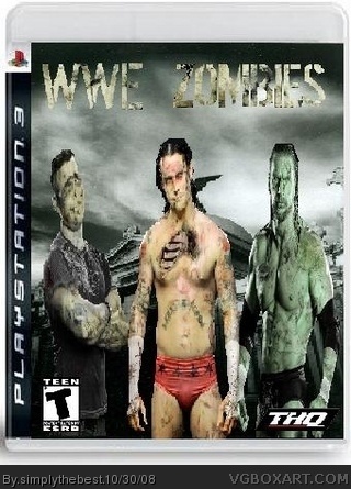 WWE Zombies box cover