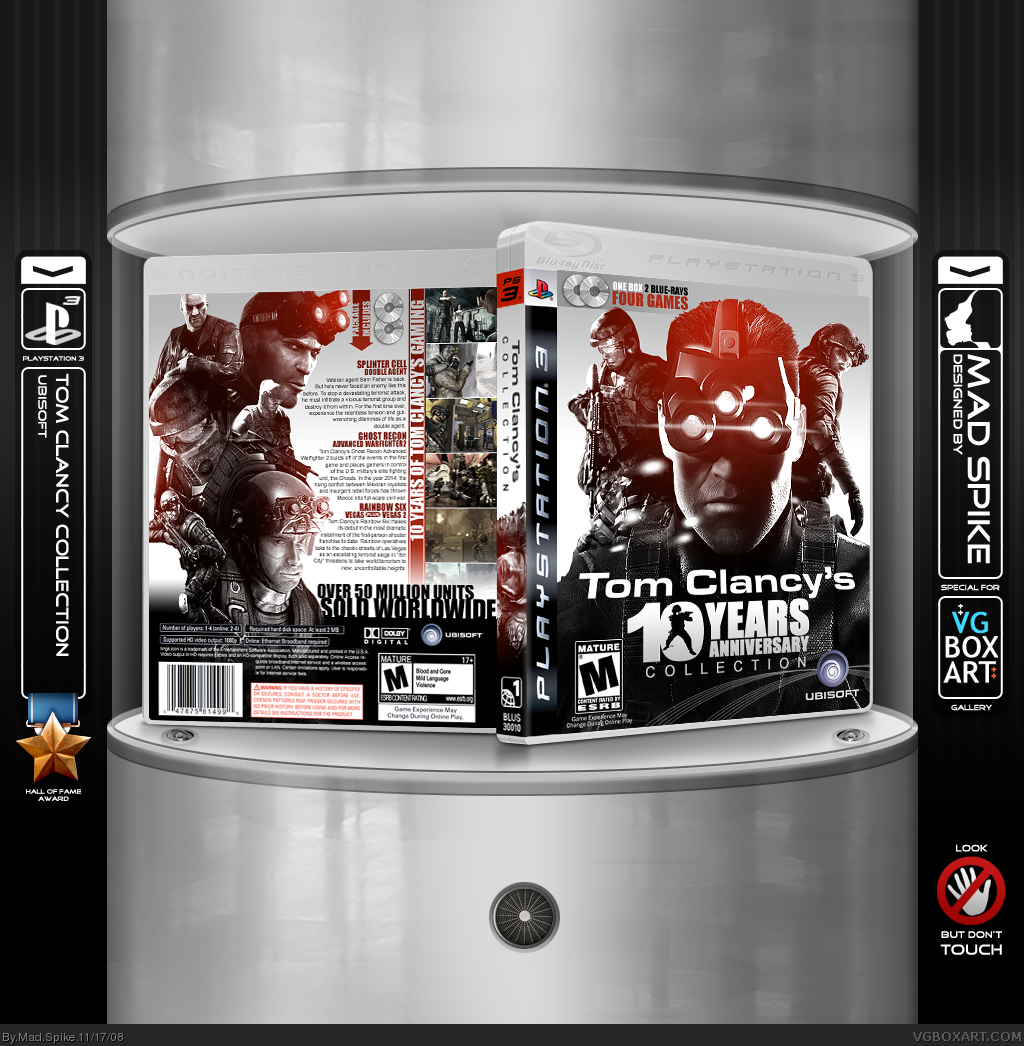 Tom Clancy Collection box cover