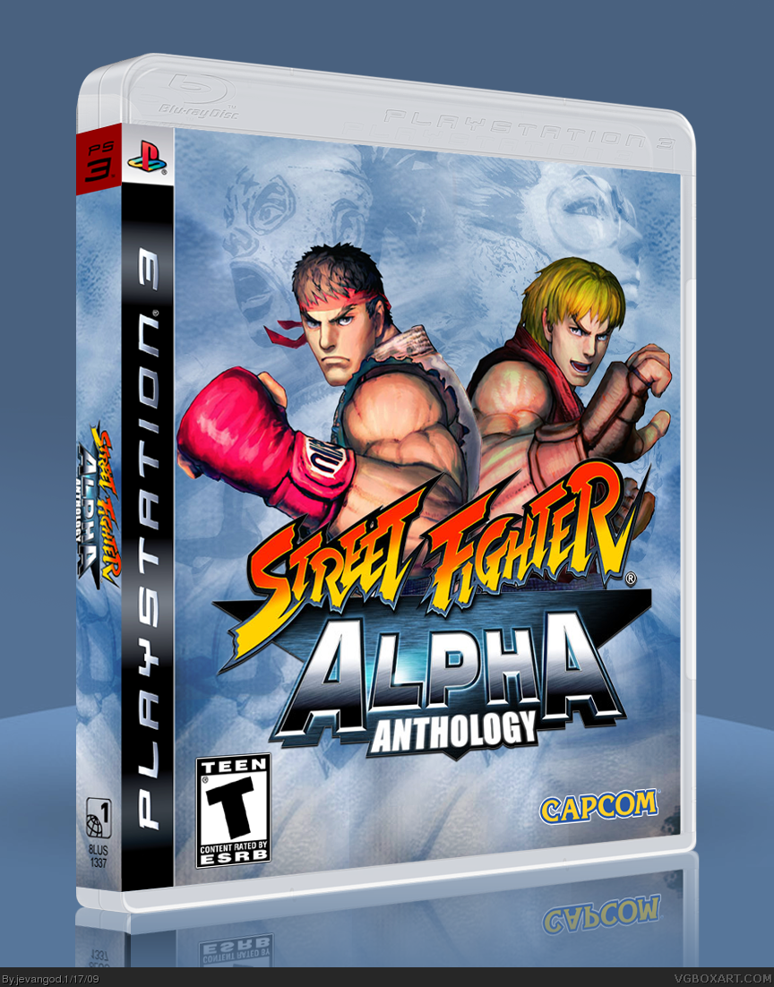 Street Fighter Alpha Anthology box cover