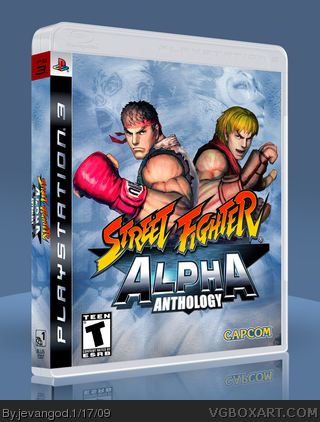 Street Fighter Alpha Anthology box art cover