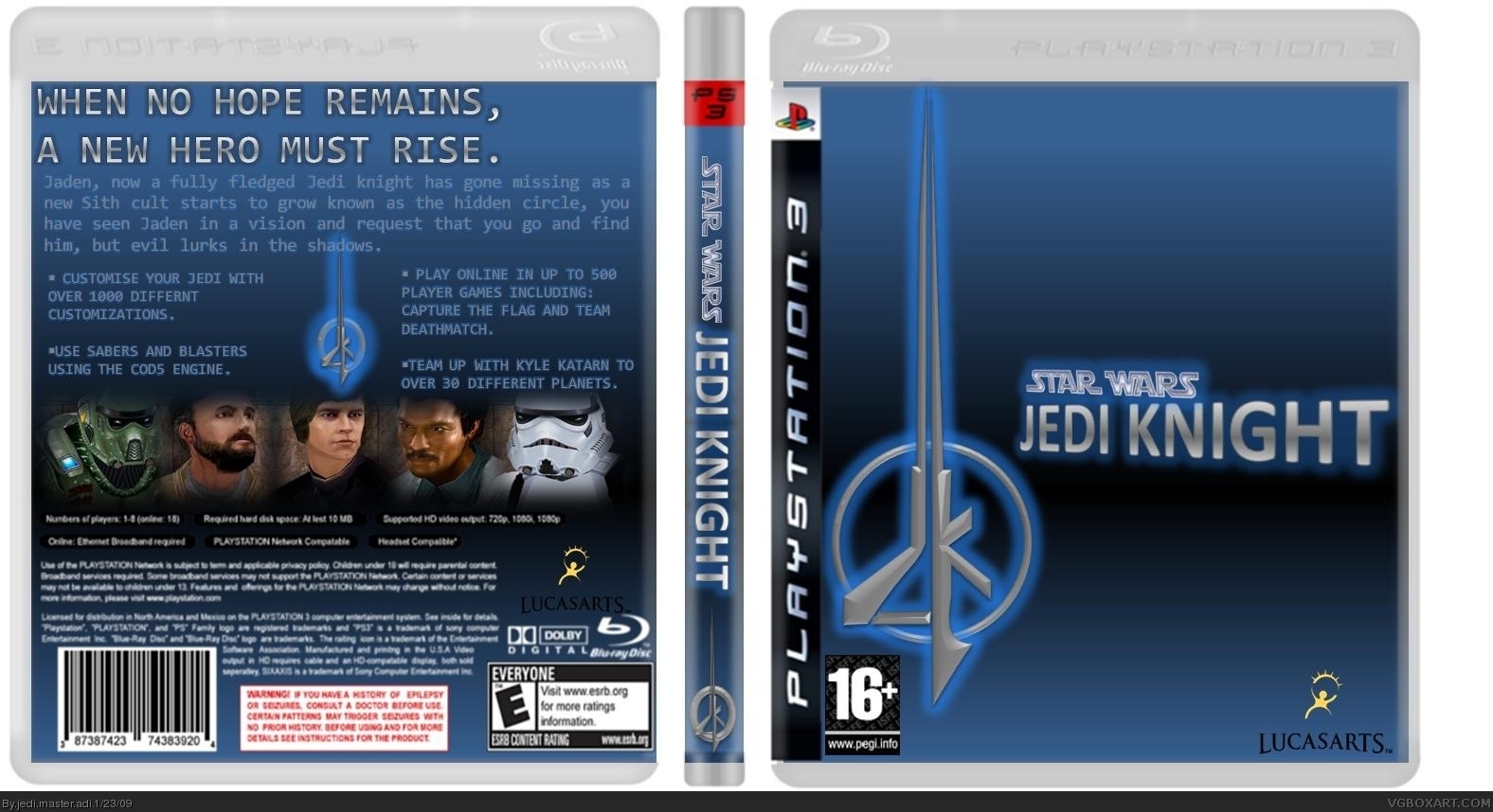 Star Wars: Jedi Knight 4 box cover