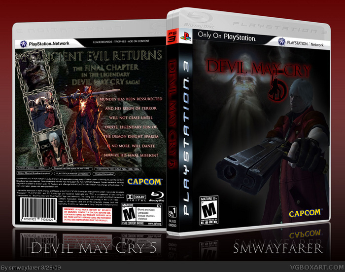 Devil May Cry 5 box art cover