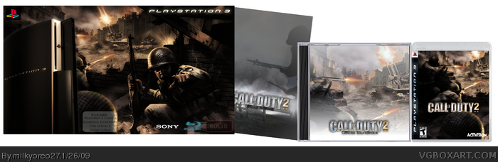 Call of Duty 2 box art cover