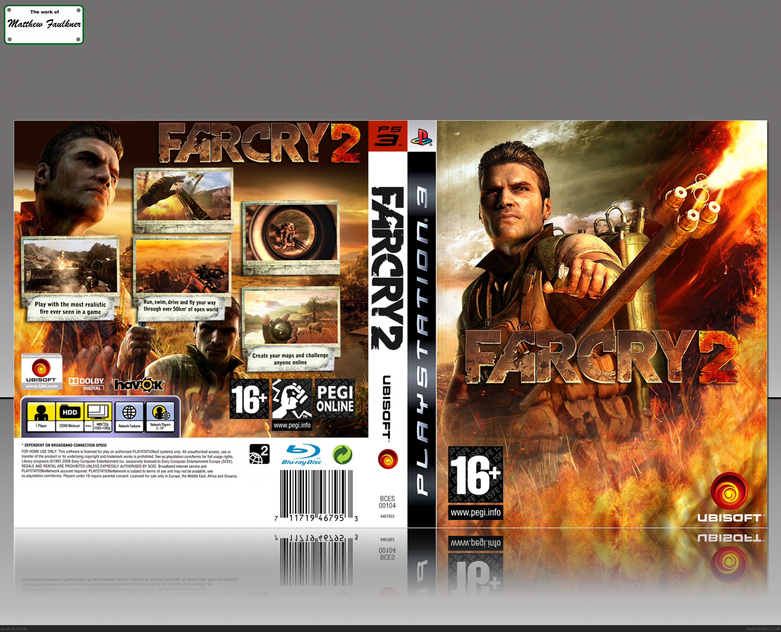 Far Cry 2 box cover
