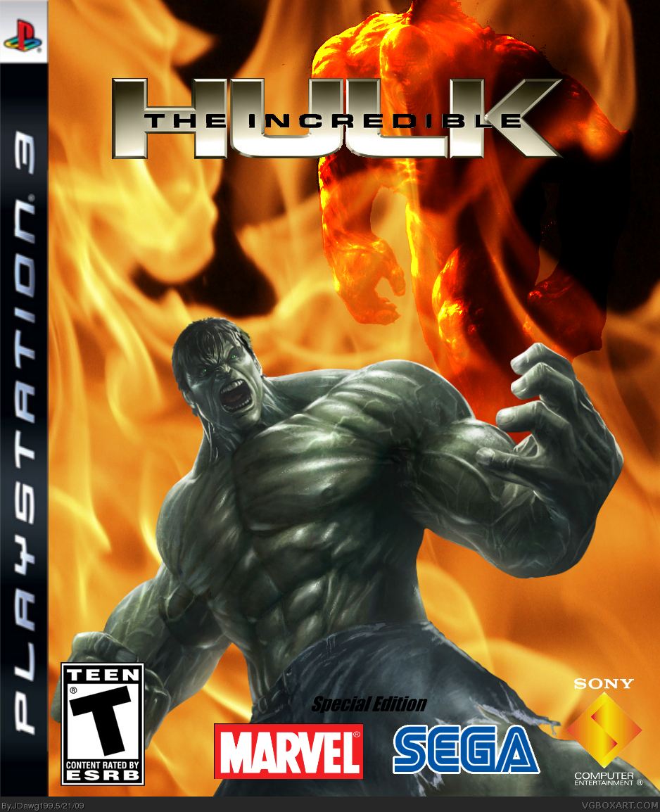 The Incredible Hulk Special Edition box cover