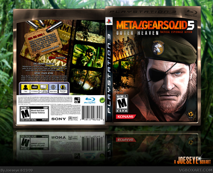 Metal Gear Solid 5: Outer Heaven box art cover