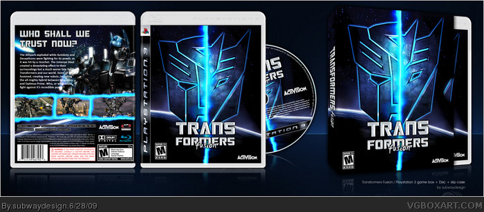 Transformers: Fusion box art cover