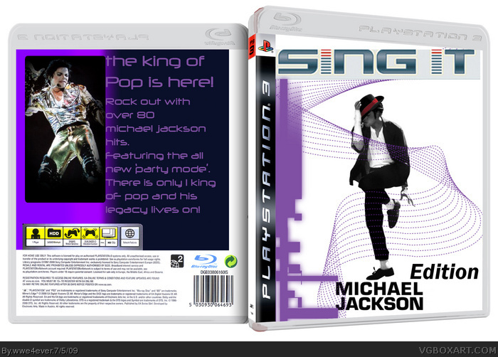 Sing It : Michael Jackson Edition box art cover