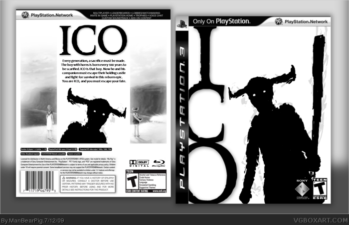 ICO box art cover