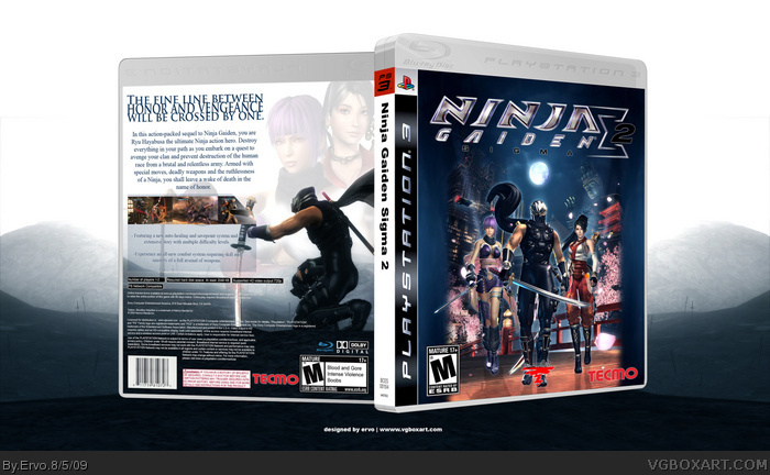 Ninja Gaiden Sigma II box art cover