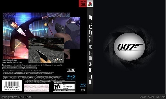 007 all in box art cover