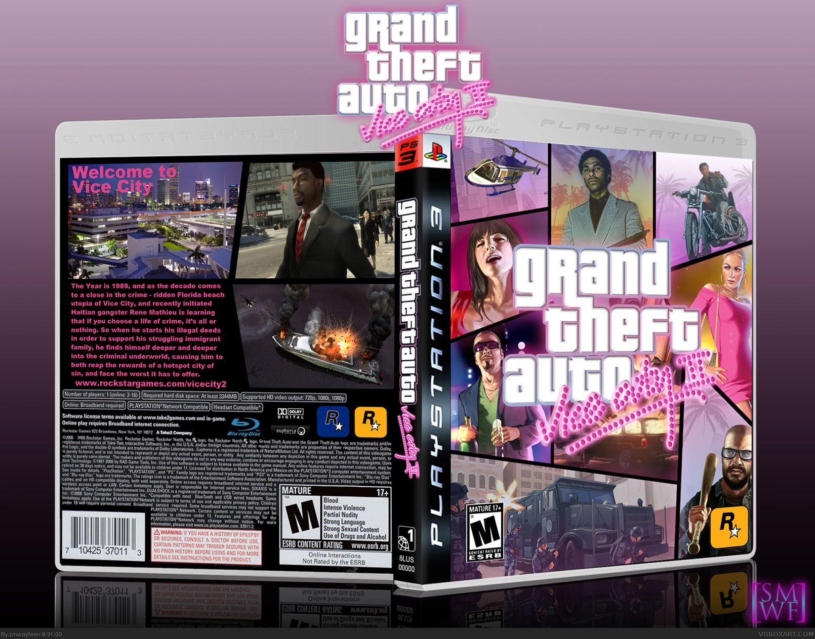 Grand Theft Auto: Vice City 2 box cover