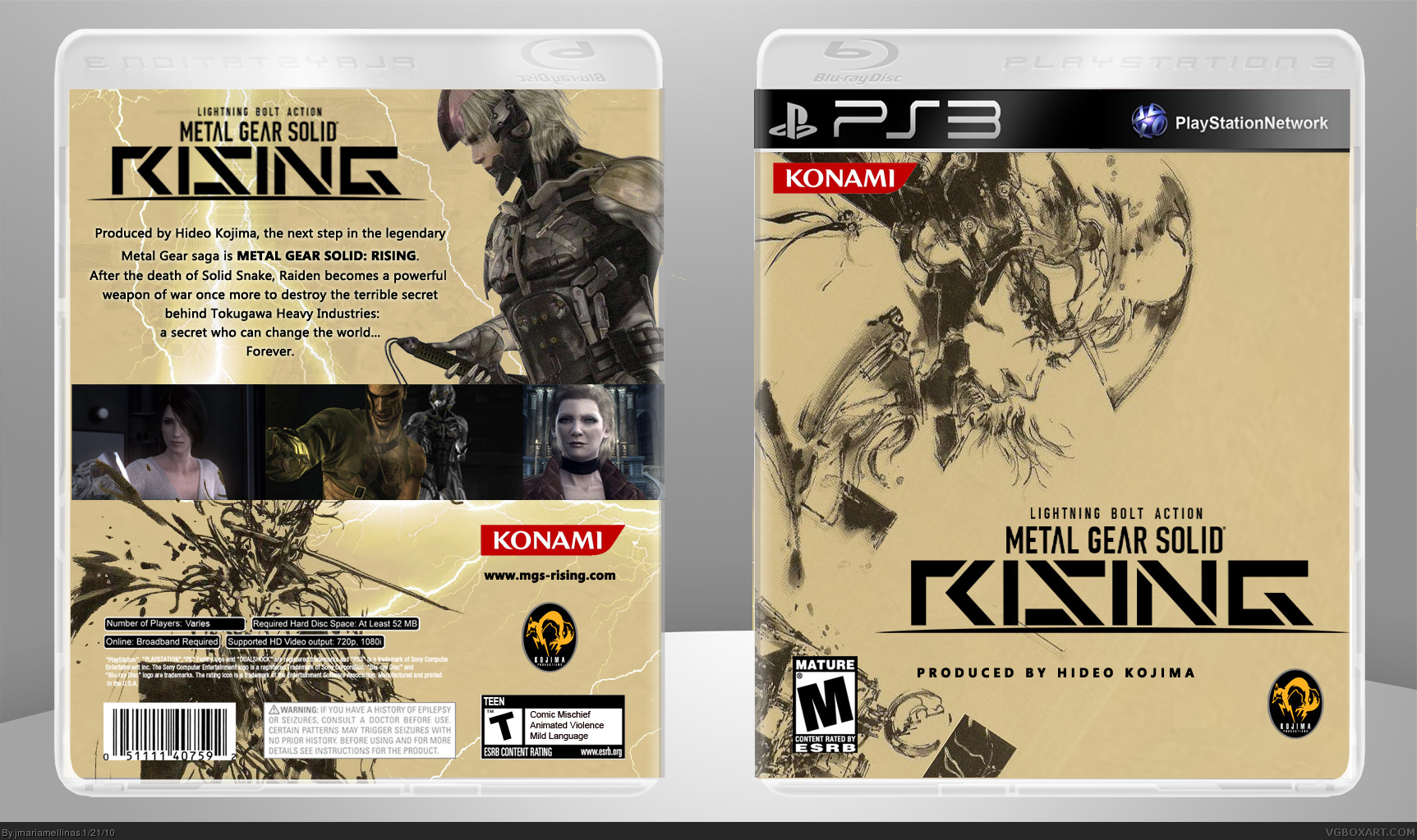 Metal Gear Solid: Rising box cover