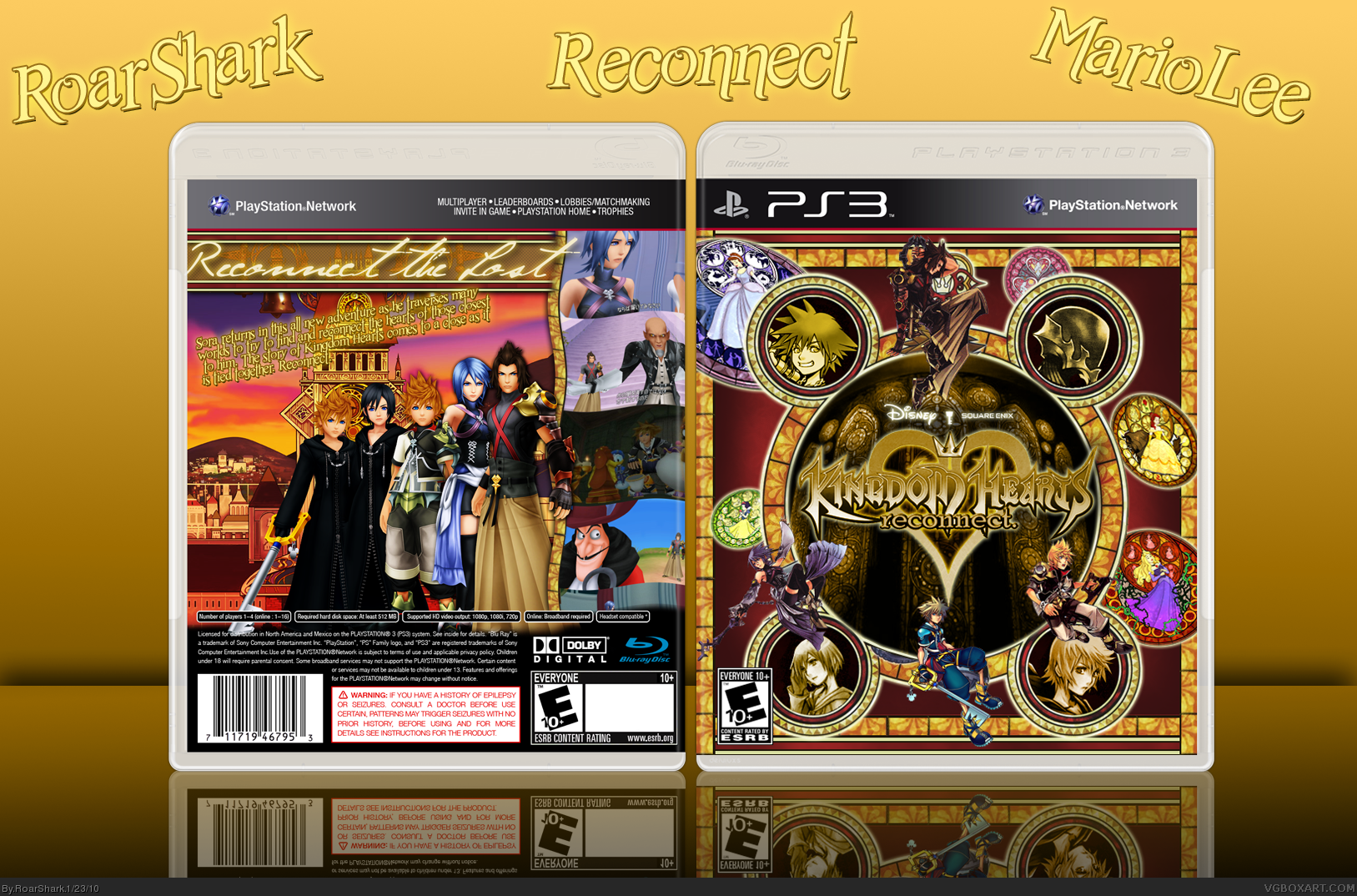 Kingdom Hearts Reconnect box cover