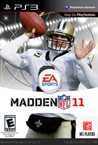 Madden NFL 11 box art cover