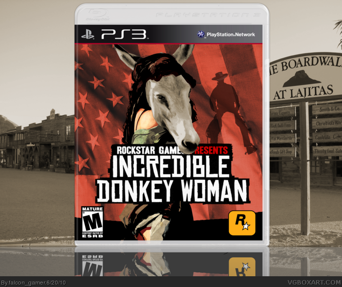 Incredible Donkey Woman box art cover