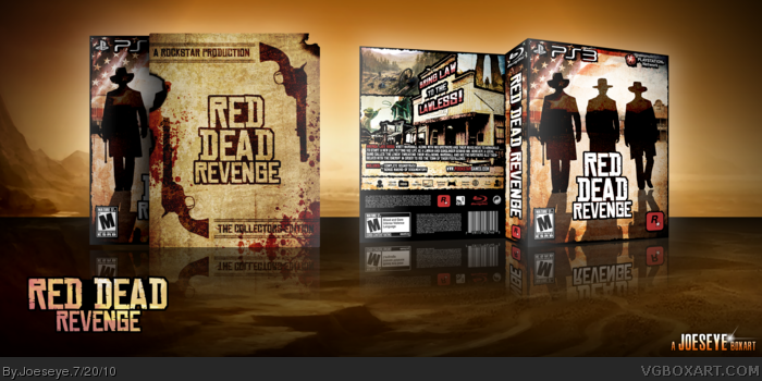 Red Dead Revenge box art cover