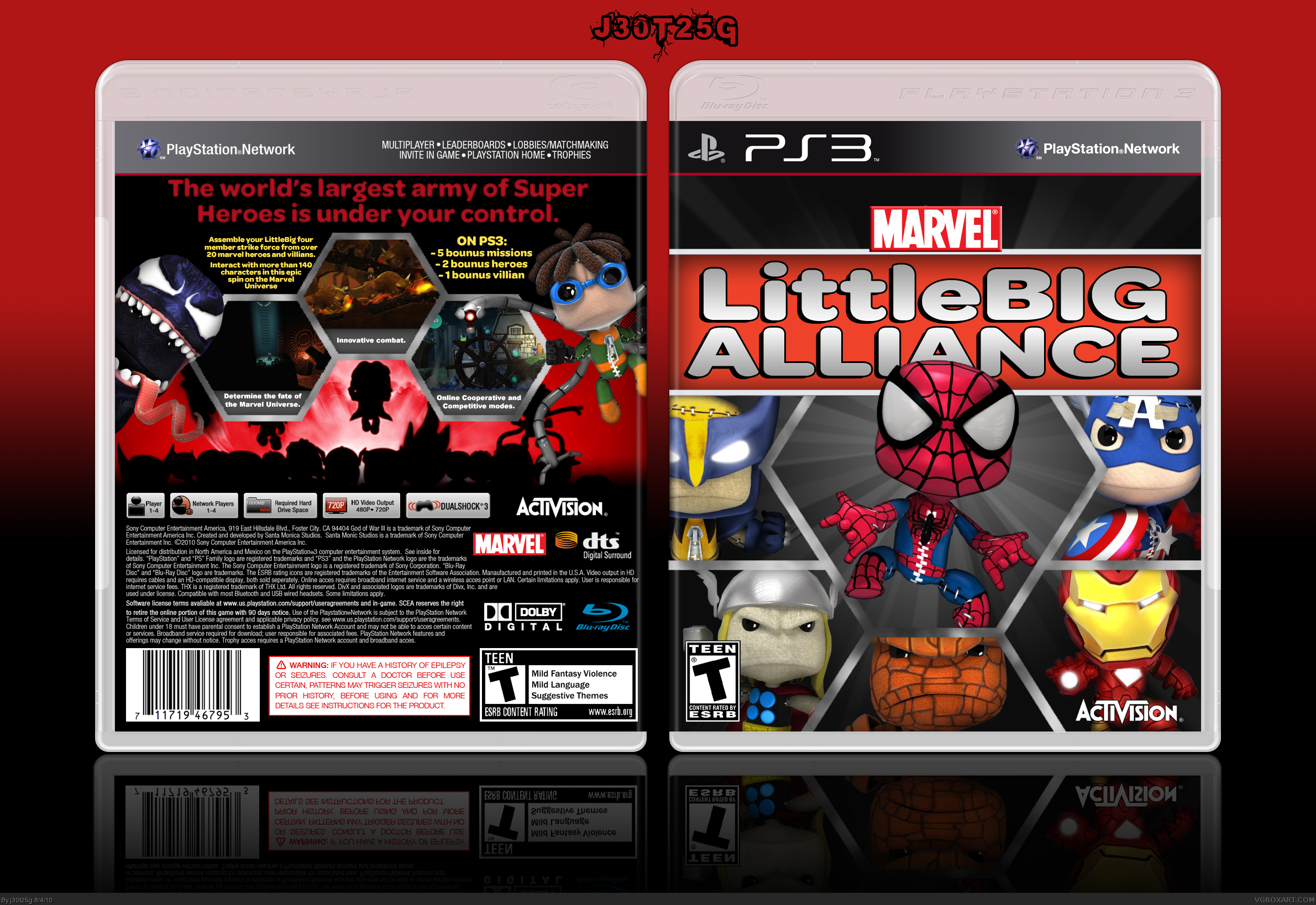 Marvel: LittleBig Alliance box cover