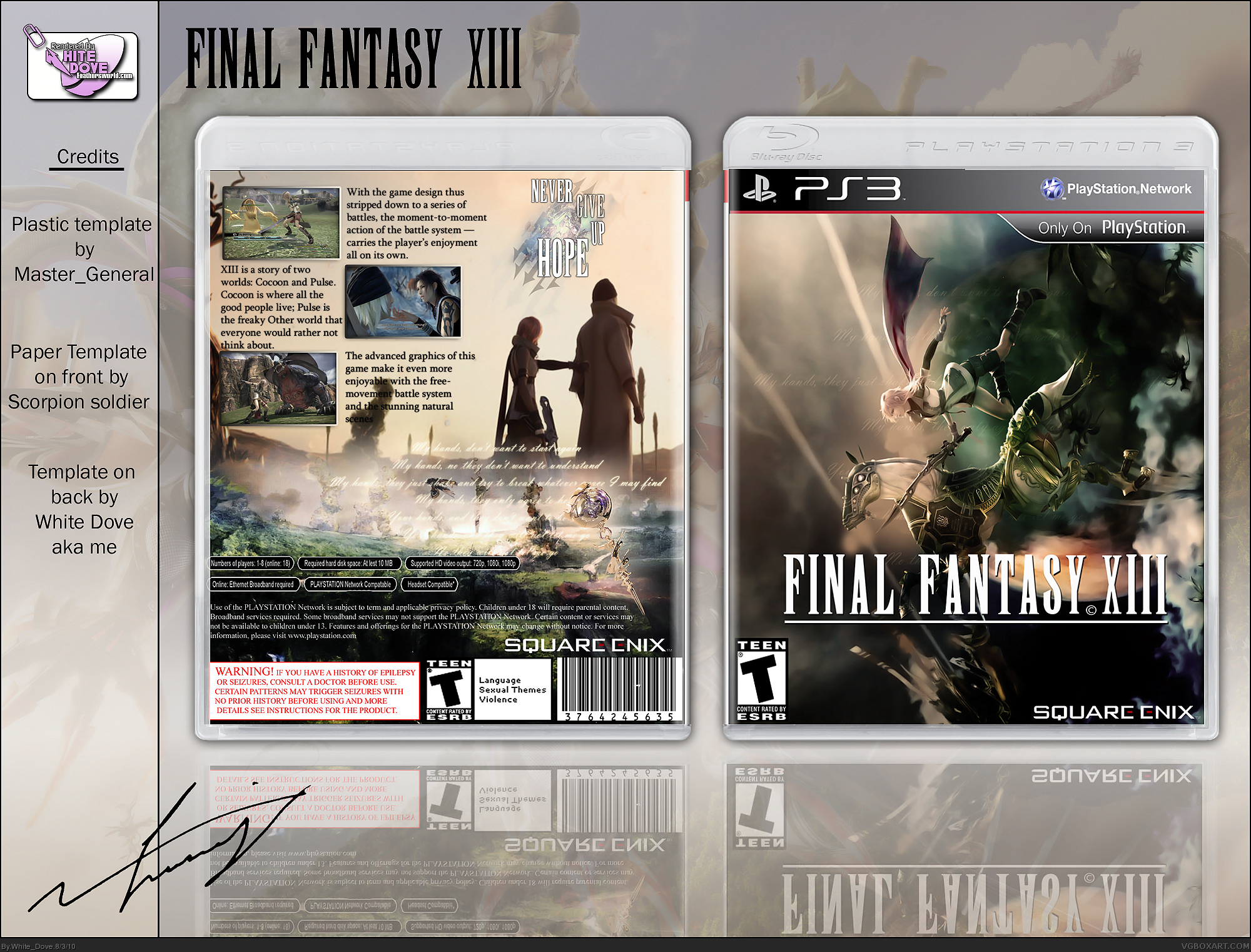 Final Fantasy  XIII box cover