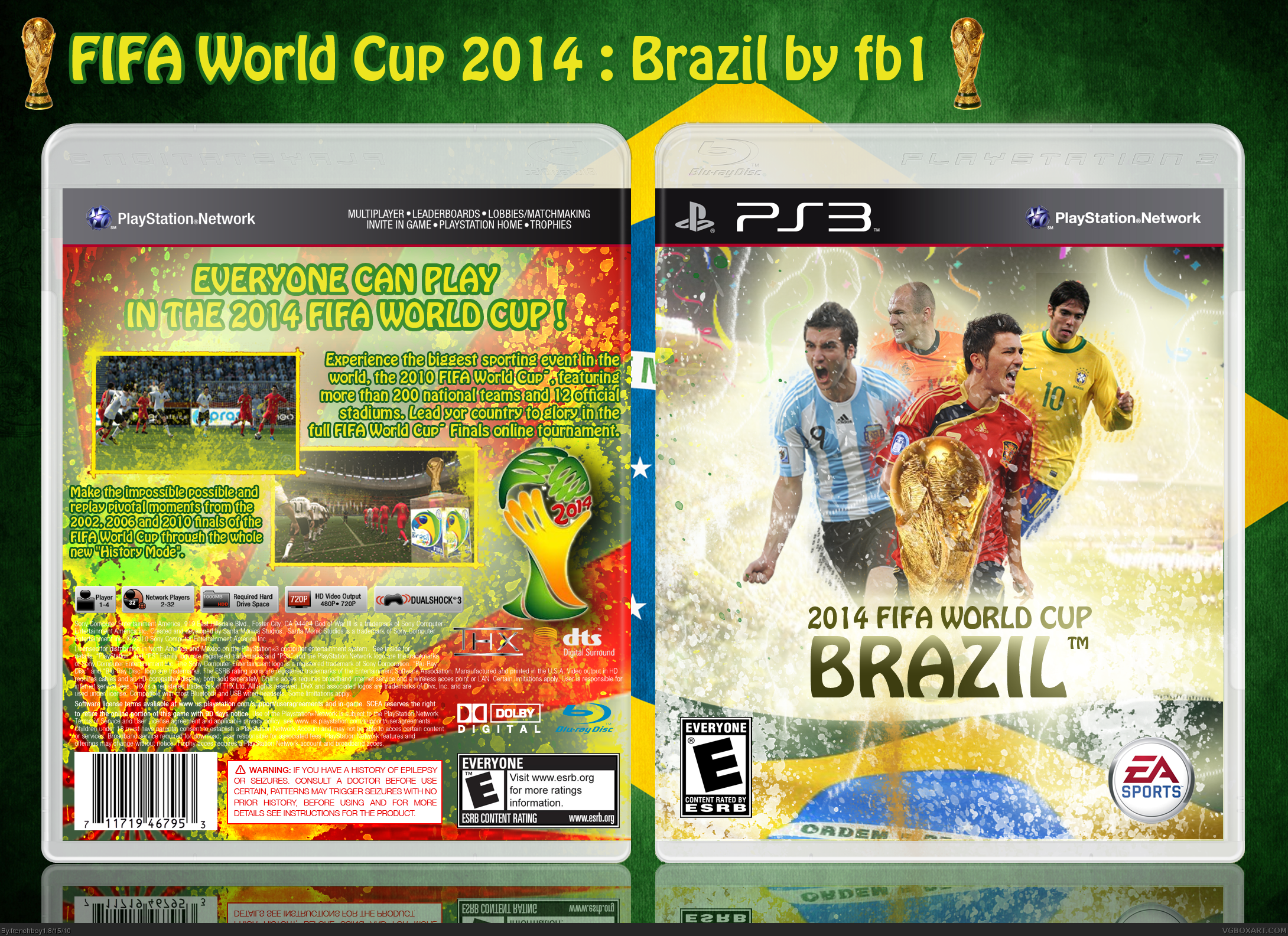 FIFA World Cup 2014 Brazil box cover