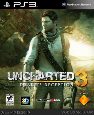 Uncharted 3: Drake's Deception box cover