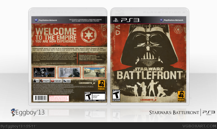 Star Wars: Battlefront box art cover