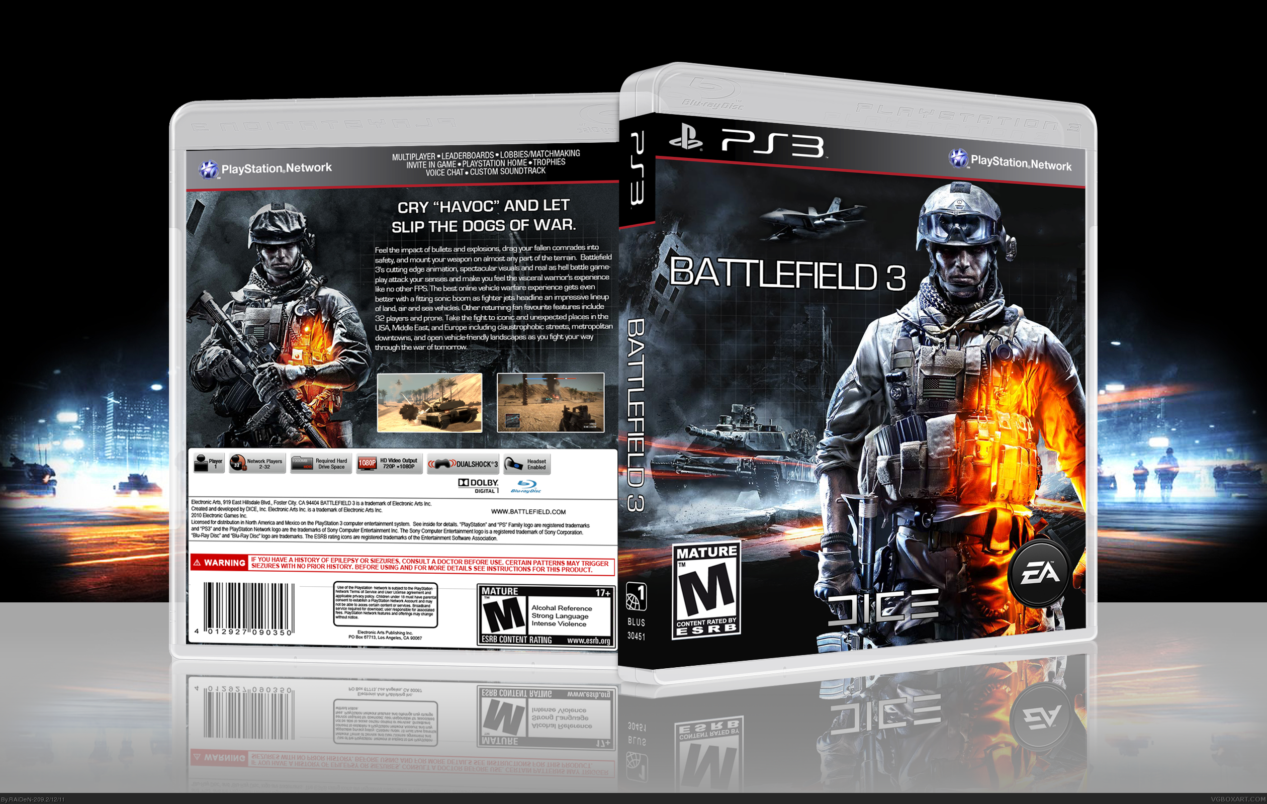 Battlefield 3 box cover