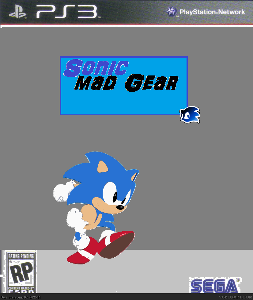 Sonic mad gear box cover