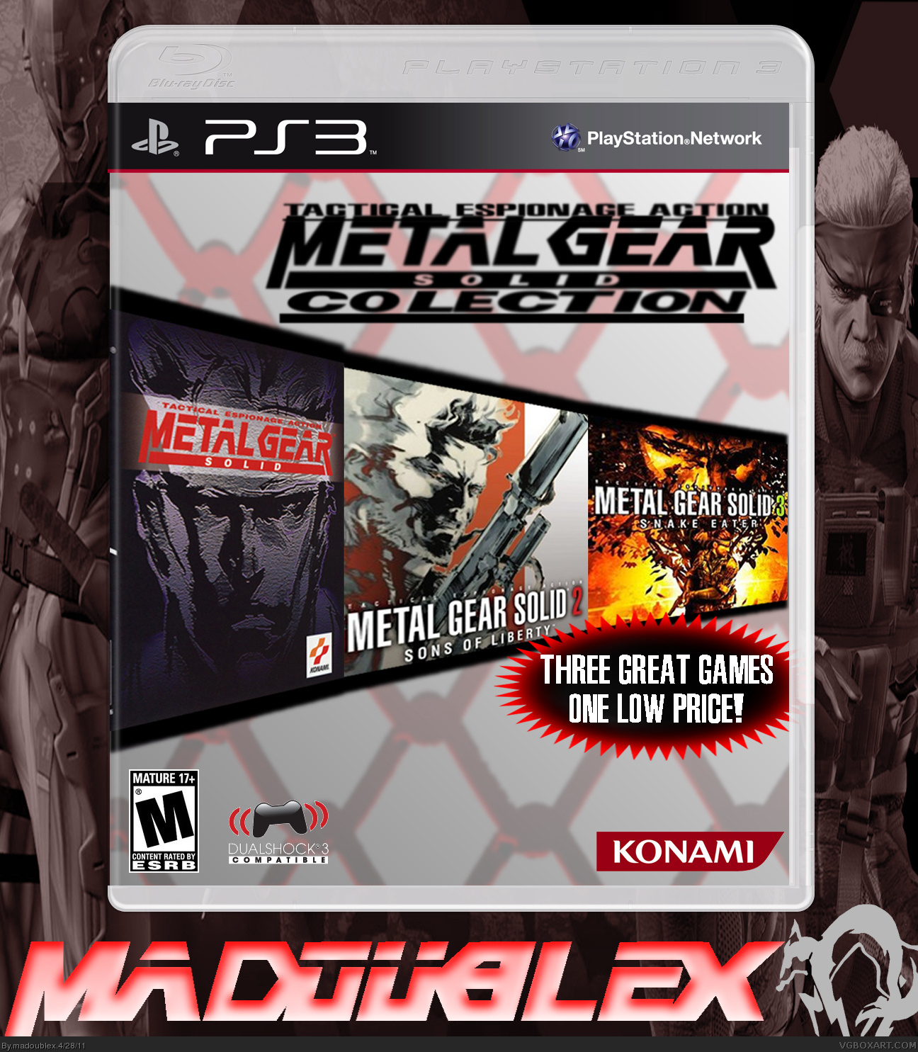 Metal Gear Solid: ORIGINAL TRILOGY box cover