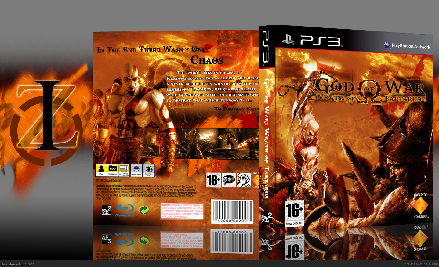 God of War: Wrath of Tartarus box cover