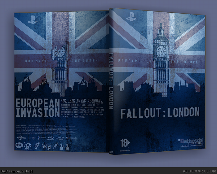 Fallout: London box art cover