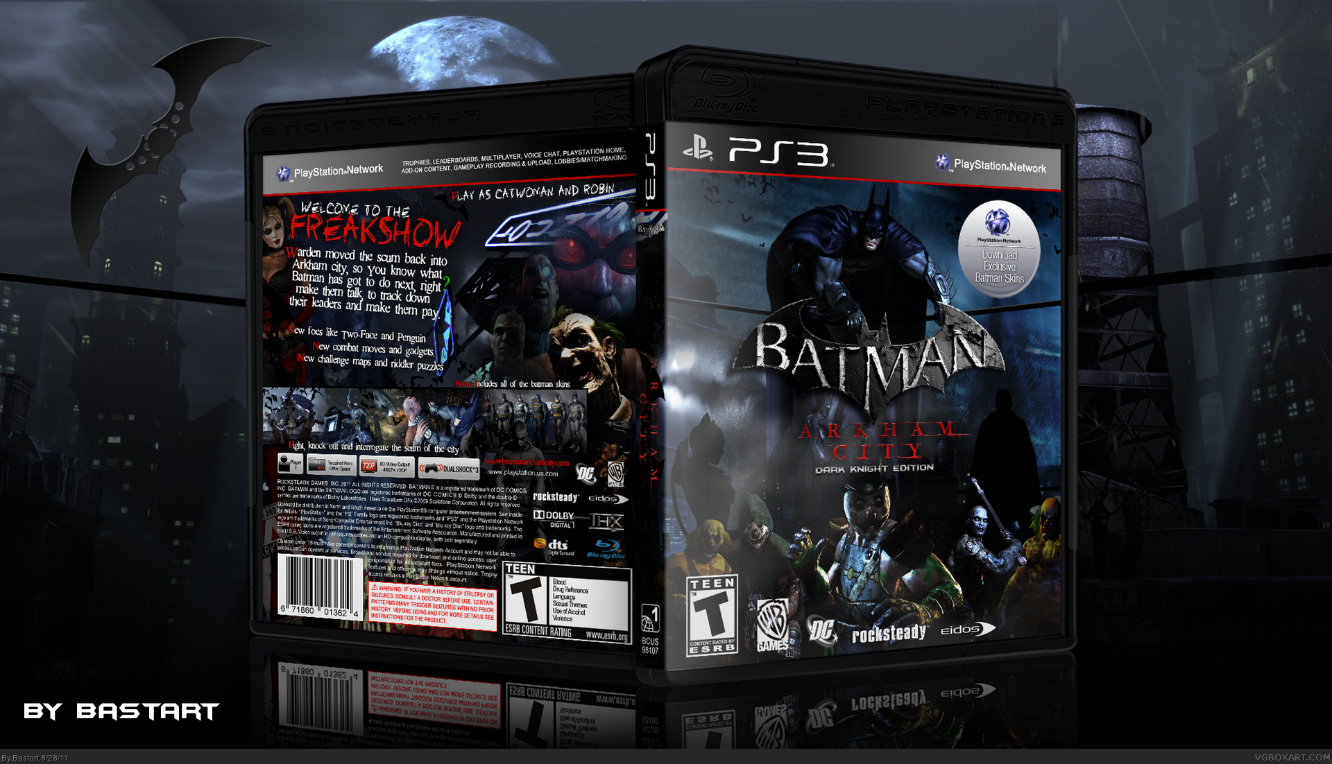 Batman Arkham City: Dark Knight Edition box cover