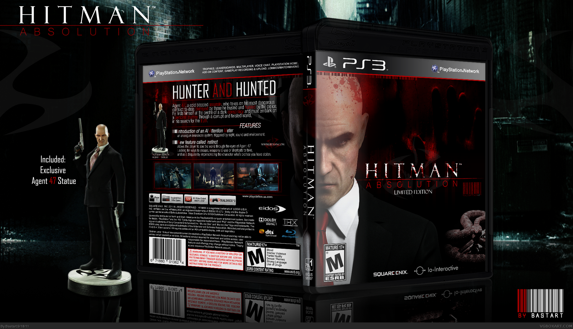 Hitman Absolution: Limited Edition box cover