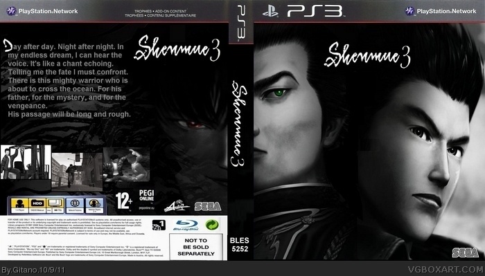 Shenmue 3 box art cover