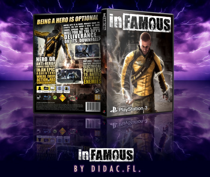 inFAMOUS box art cover