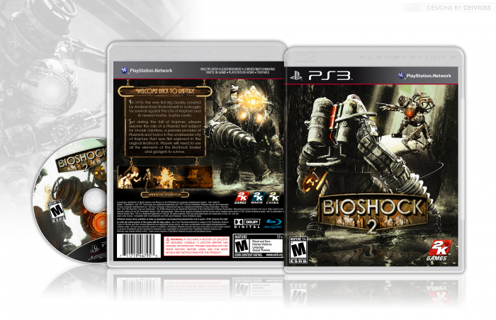 Bioshock 2 box art cover