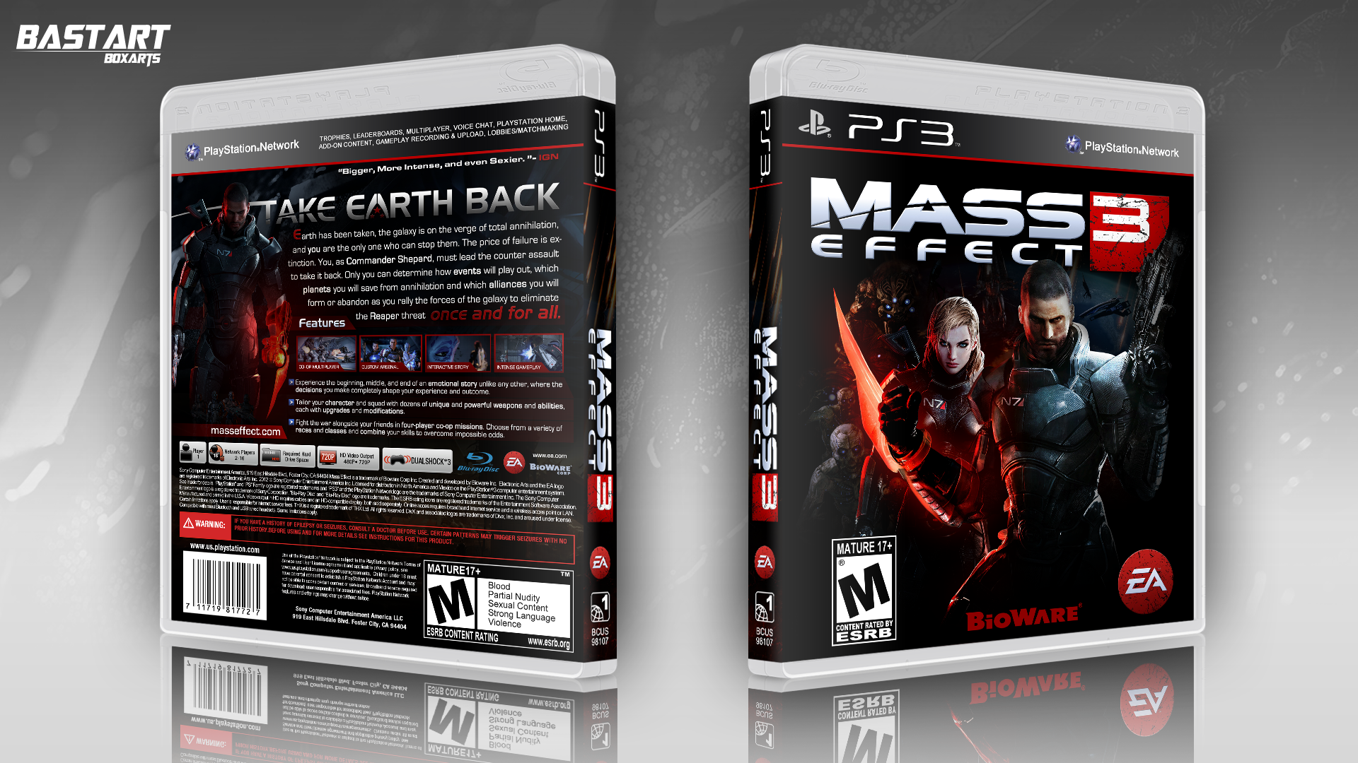 Mass Effect 3 box cover