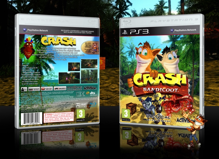 Crash Bandicoot box art cover