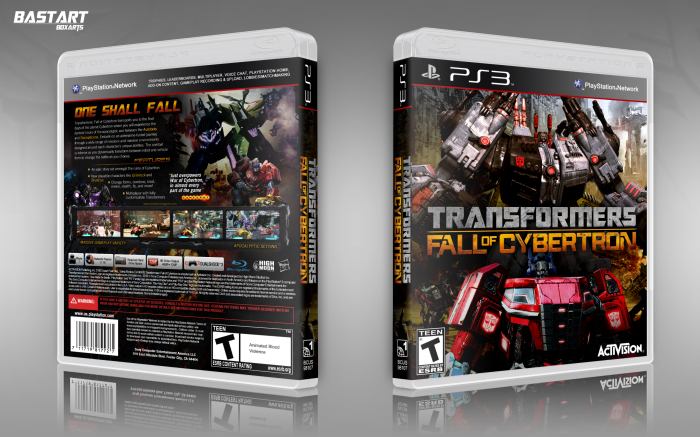Transformers: Fall of Cybertron box art cover