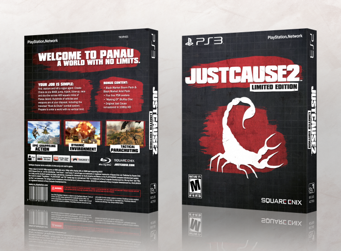 Just Cause 2: Limited Edition box art cover