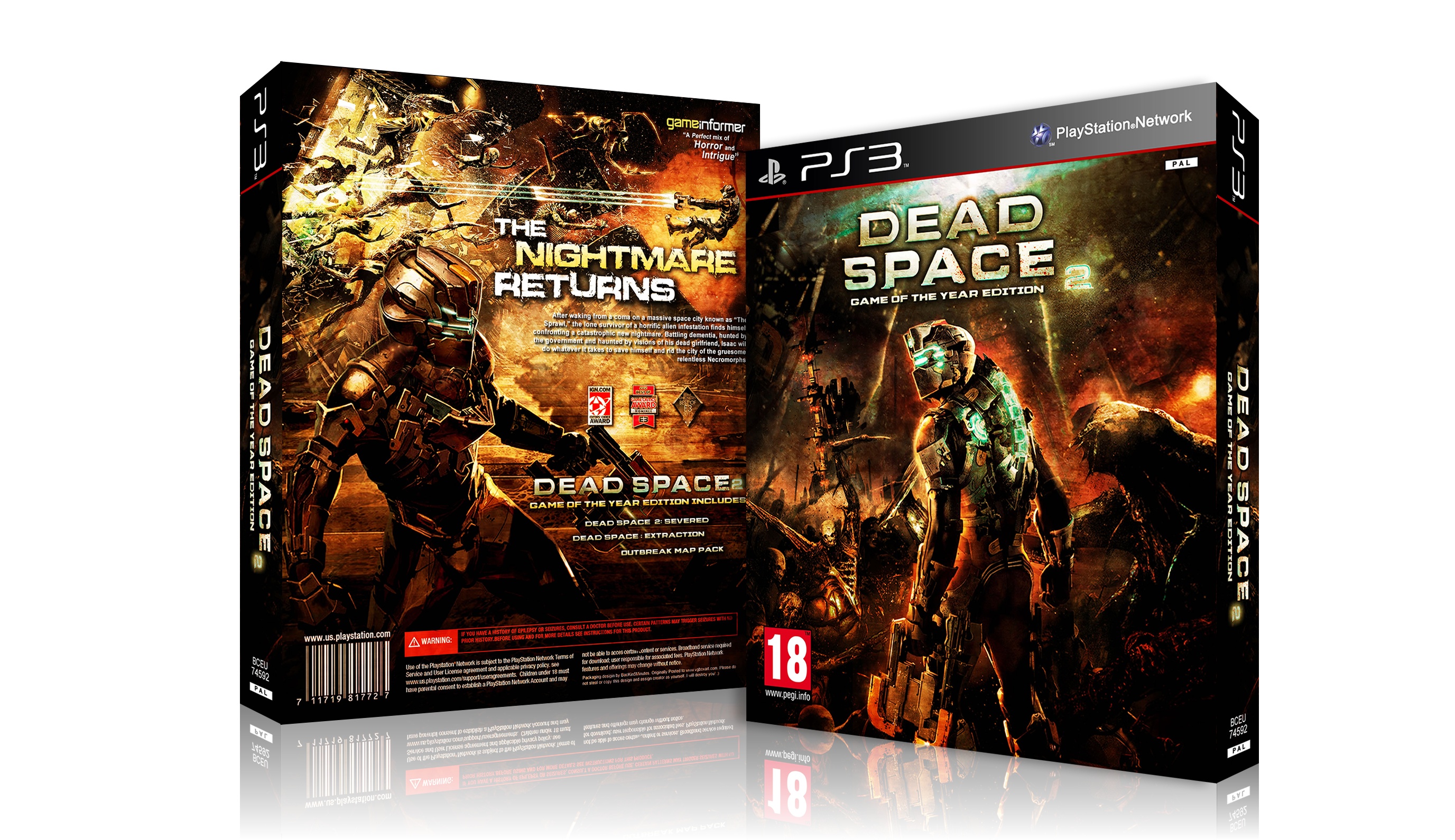 Dead Space 2: Game of the Year Edition box cover