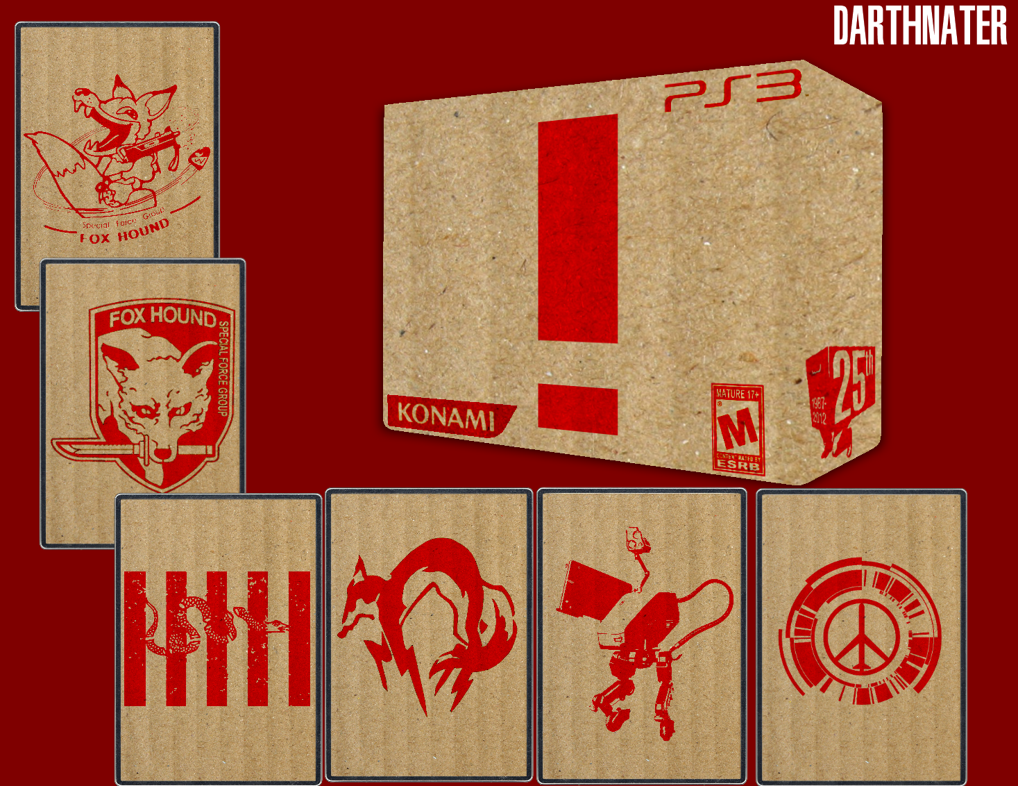 Metal Gear Solid 25th Anniversary Collection box cover