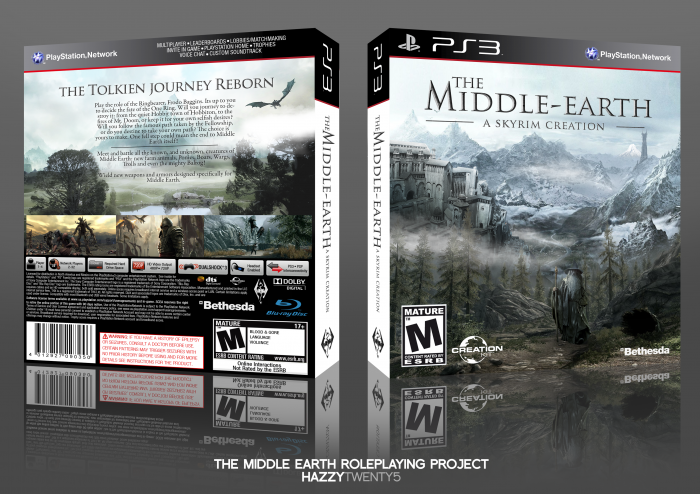 The Middle-Earth - A Skyrim Creation box art cover