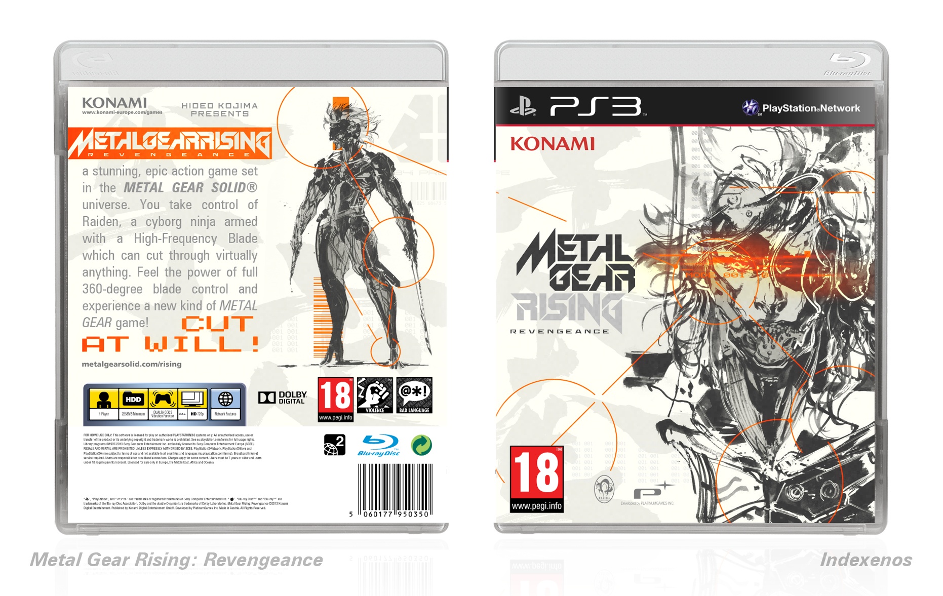 Metal Gear Rising: Revengeance box cover
