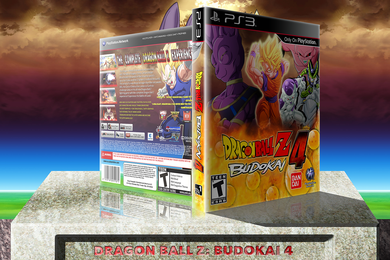 Dragon Ball Z: Budokai 4 box cover