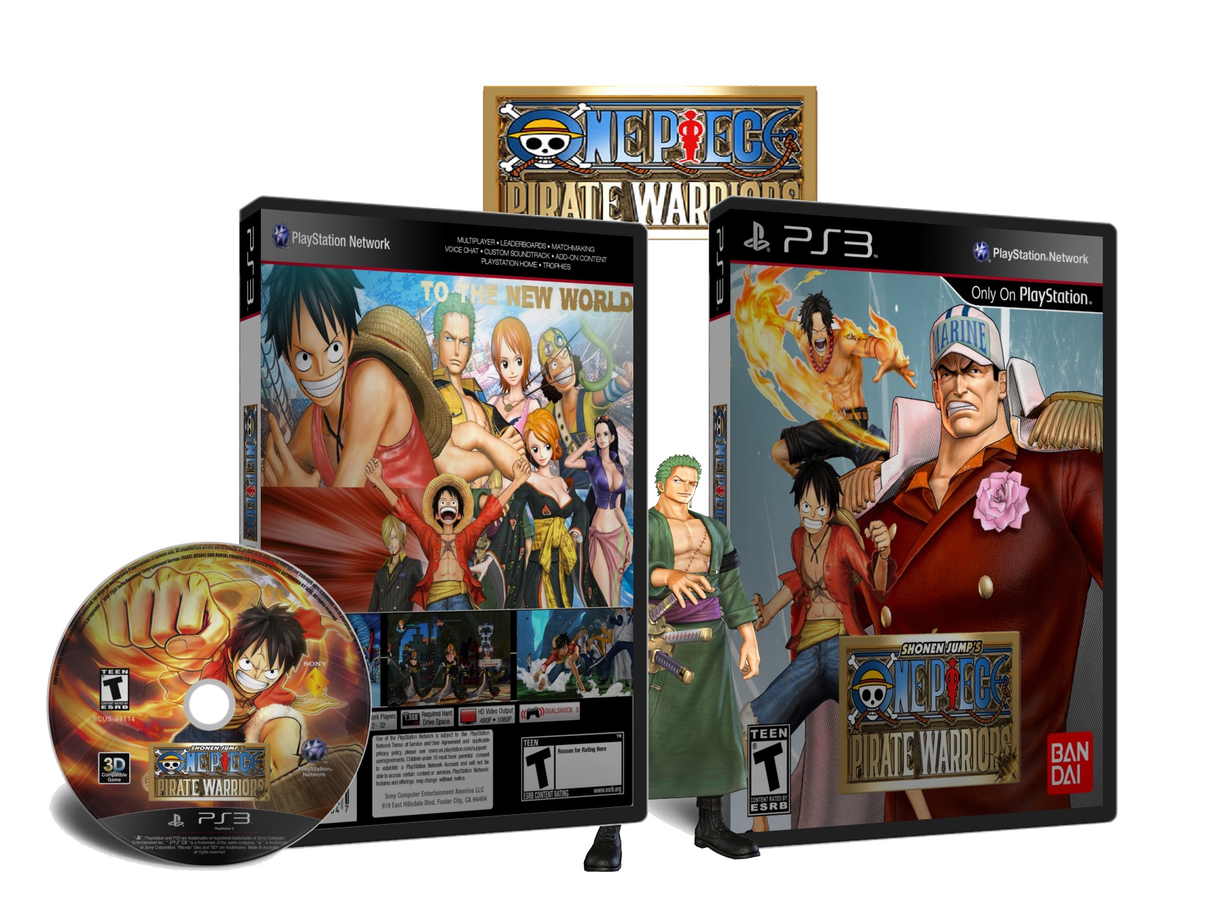 one piece: pirate warrior box cover