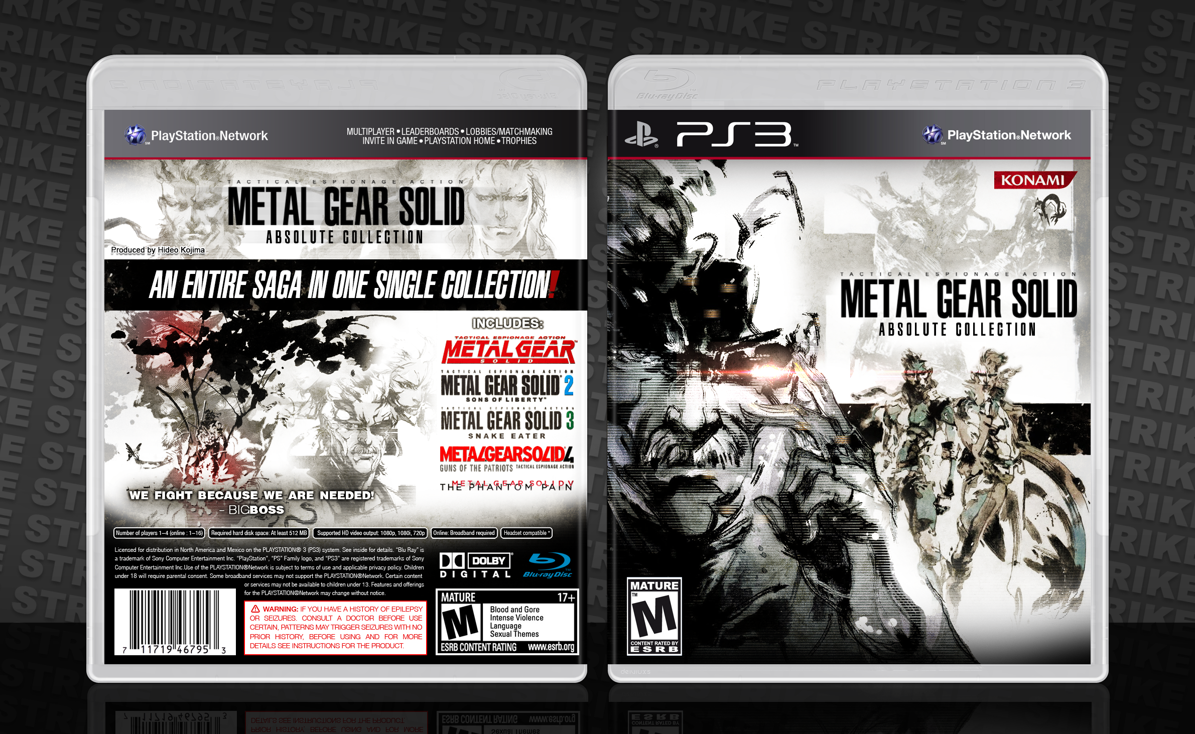 Metal Gear Solid: Absolute Collection box cover