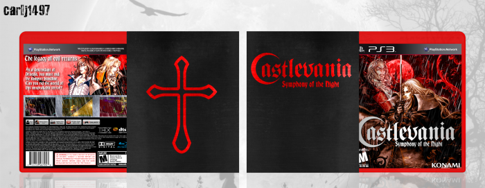 Castlevania: Symphony of the Night box art cover