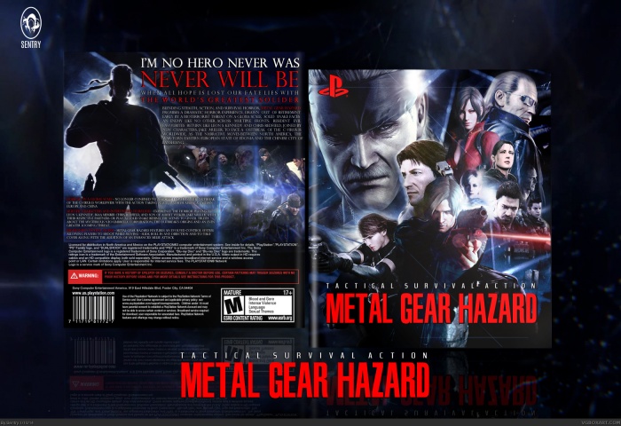 Metal Gear Hazard box art cover