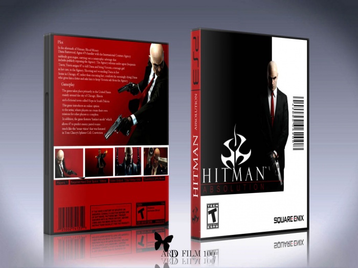 Hitman Absolution box art cover